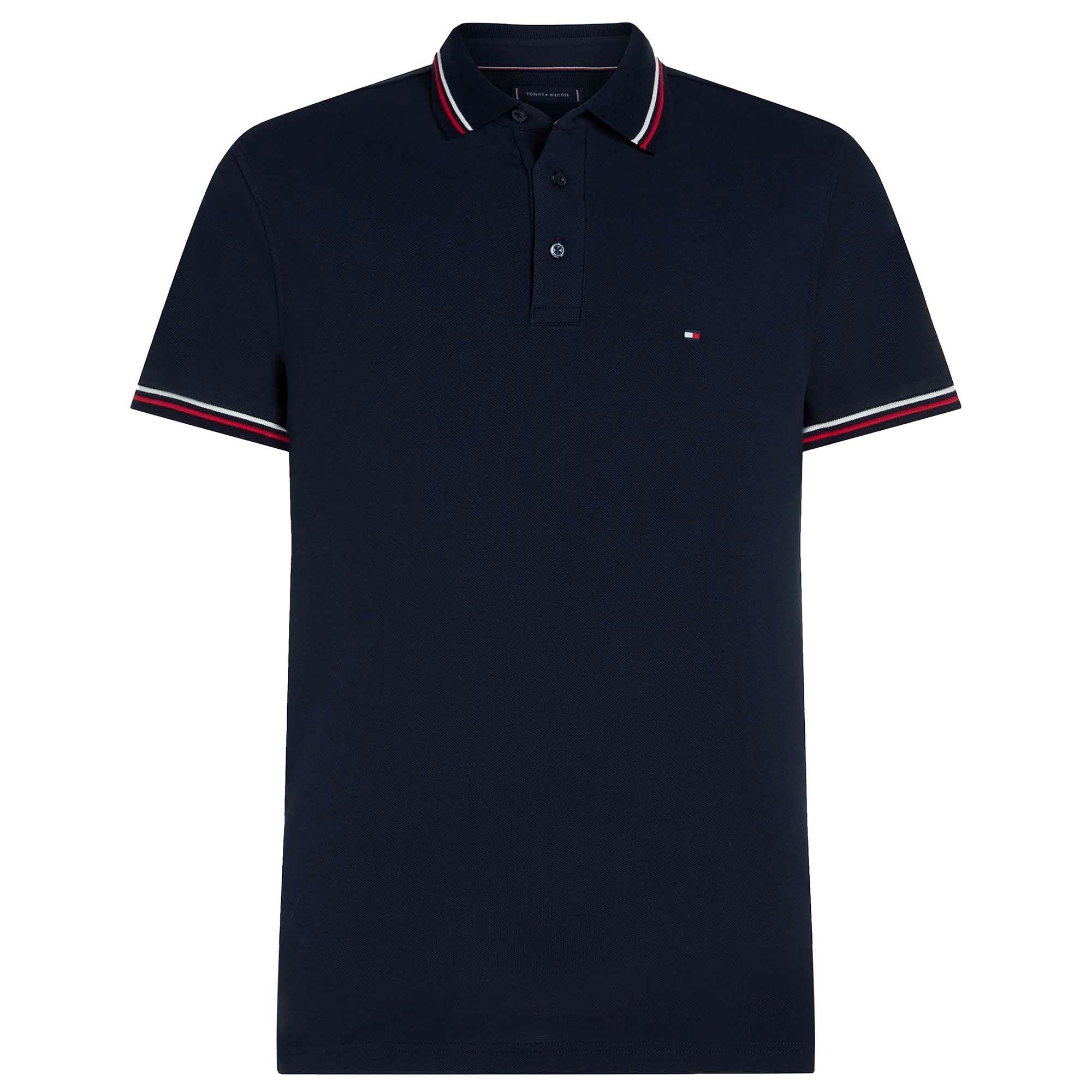 TIPPED_SLIM_FIT_POLO_MW0MW37346_DW5_Image_1